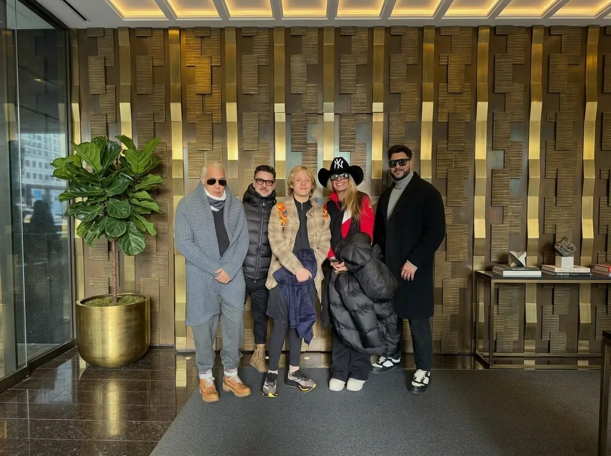Adriane Galisteu e Família